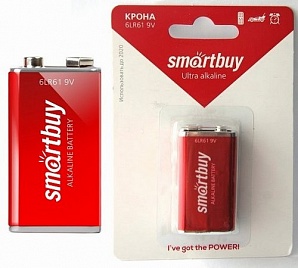 Батарейка SmartBuy 6LR61 9V 