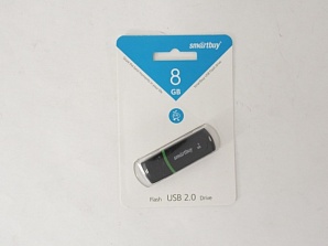 Флеш-память Smartbuy Paean USB 2.0 8Gb Drive белый