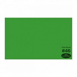 Фон бумажный 2,72х11м Хромакей Зеленый RGB 54-156-71