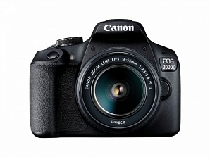 Цифровой фотоаппарат Canon EOS 2000D Kit 18-55mm IS II Black