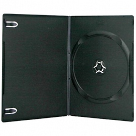 DVD-BOX black Slim 7mm