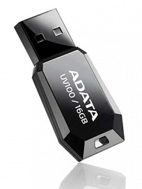 Флеш-память A-Data USB 2.0 16Gb UV100 black 