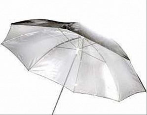 Зонт GRIFON S-101 серебро на отражение