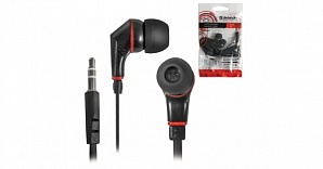 Наушники-вкладыши Defender Trendy 707 1.1м черный 63707