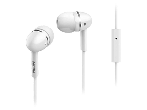 Наушники Philips SHE1455W белые