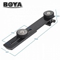Микрофон BOYA BY-С01 крепление-планка с болтом1/4 и держателем 1437